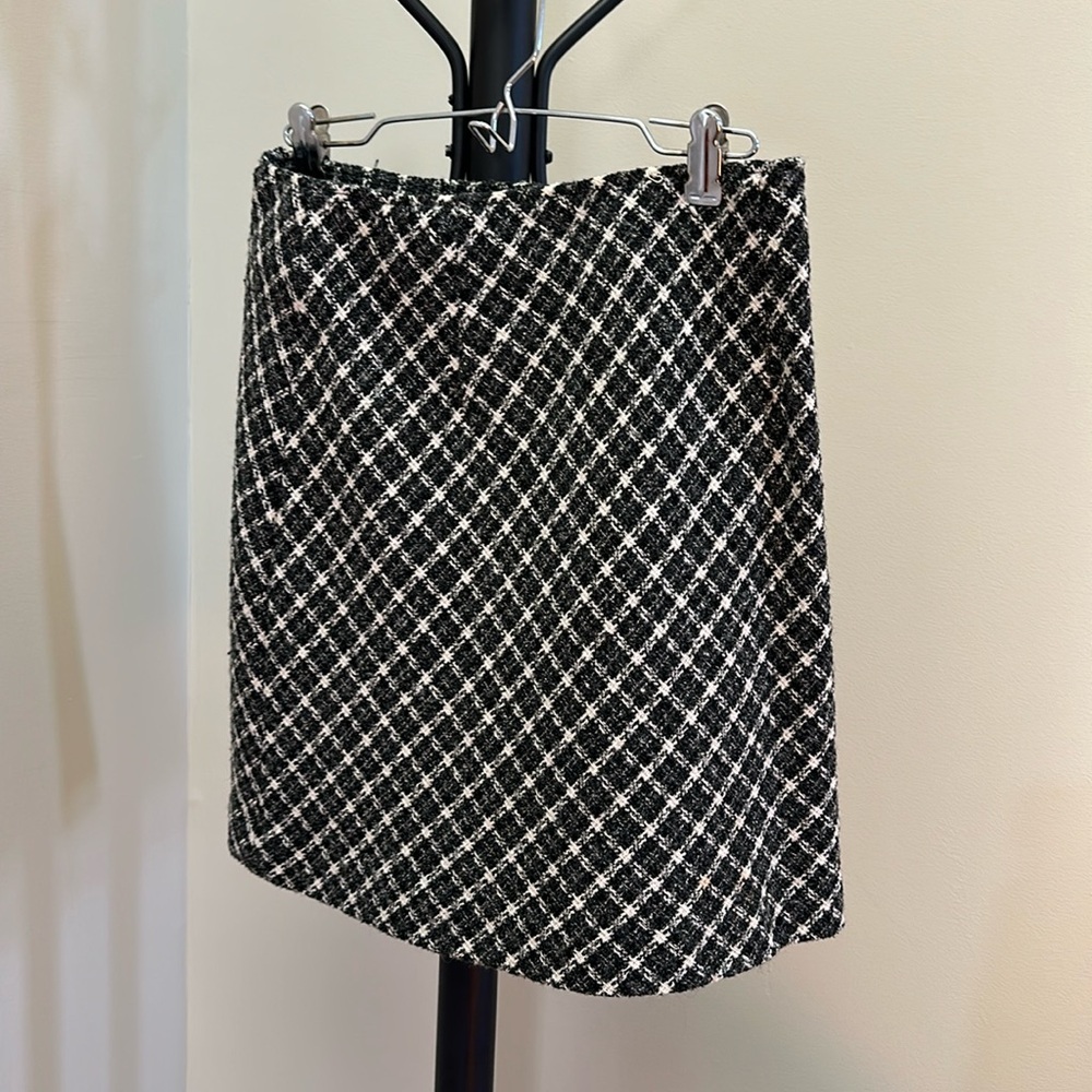 Ann Taylor petite wool/acrylic vintage skirt